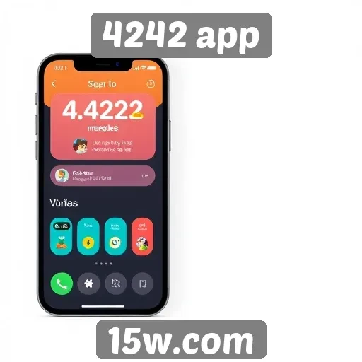 Análise da interface do usuário do site 4242 app